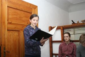 Literarni večer v Juvanovi hiši